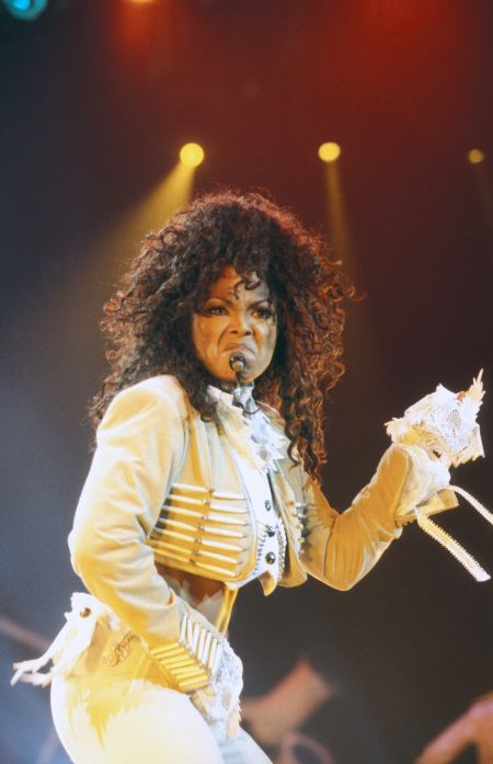 Janet Jackson en concert en 1995