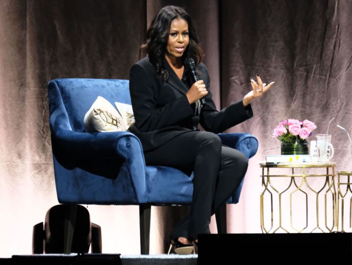 Michelle Obama Discusses Her New Book 'Becoming' With Moderator Valerie Jarrett