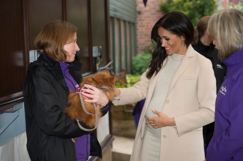 The Duchess Of Sussex Visits Mayhew