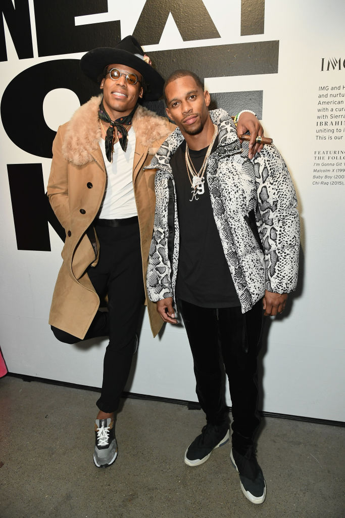 CAM NEWTON AND VICTOR CRUZ