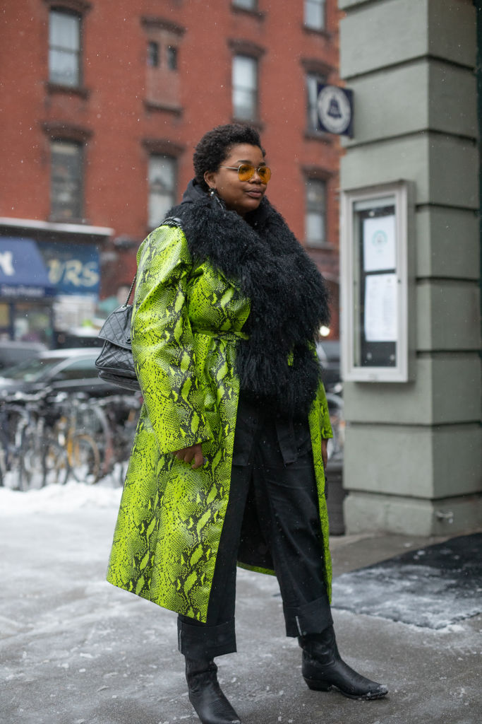 Street Style - New York Fashion Week February 2019 - Day 6