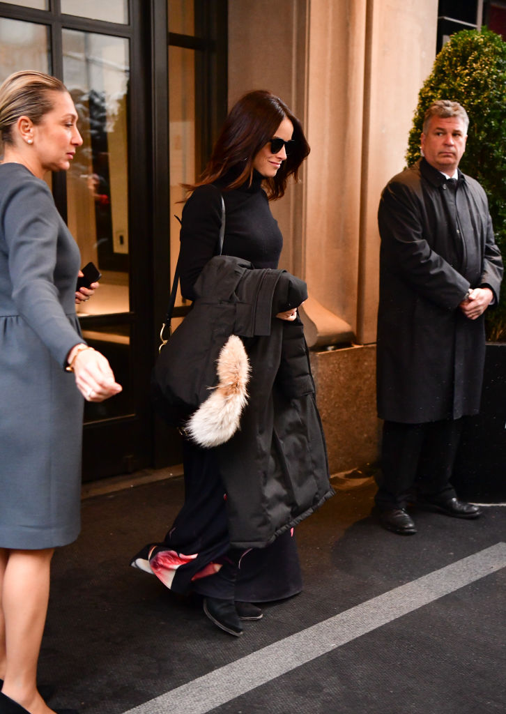 Celebrity Sightings in New York City - February 20, 2019