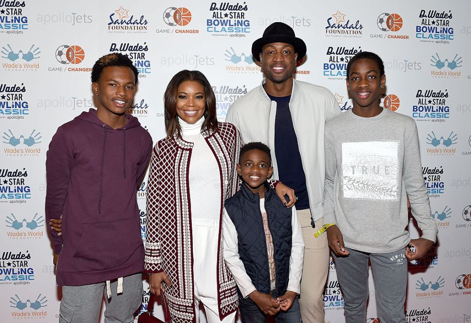 Proud Parents! Dwyane Wayne And Gabrielle Union Support 11-Year-Old Son ...