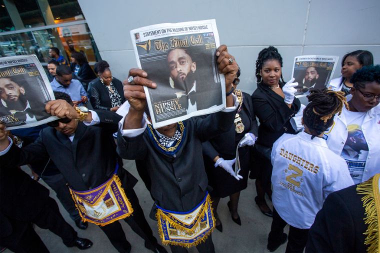 Nipsey Hussle's Celebration Of Life And Funeral Procession In Los Angeles