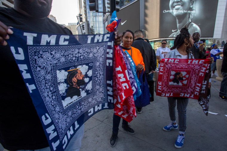 Nipsey Hussle's Celebration Of Life And Funeral Procession In Los Angeles