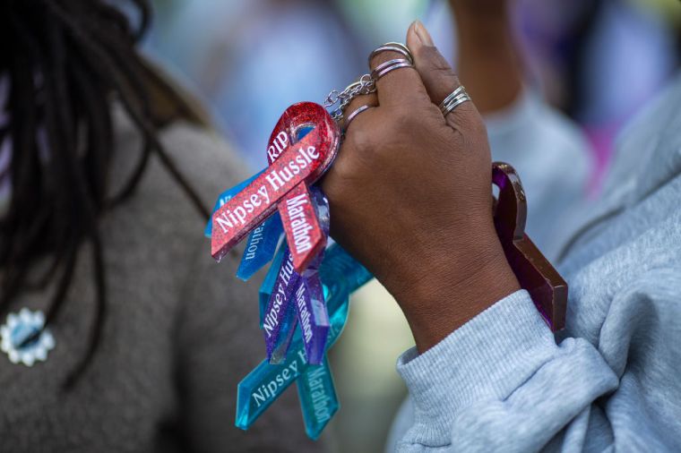 Nipsey Hussle's Celebration Of Life And Funeral Procession In Los Angeles