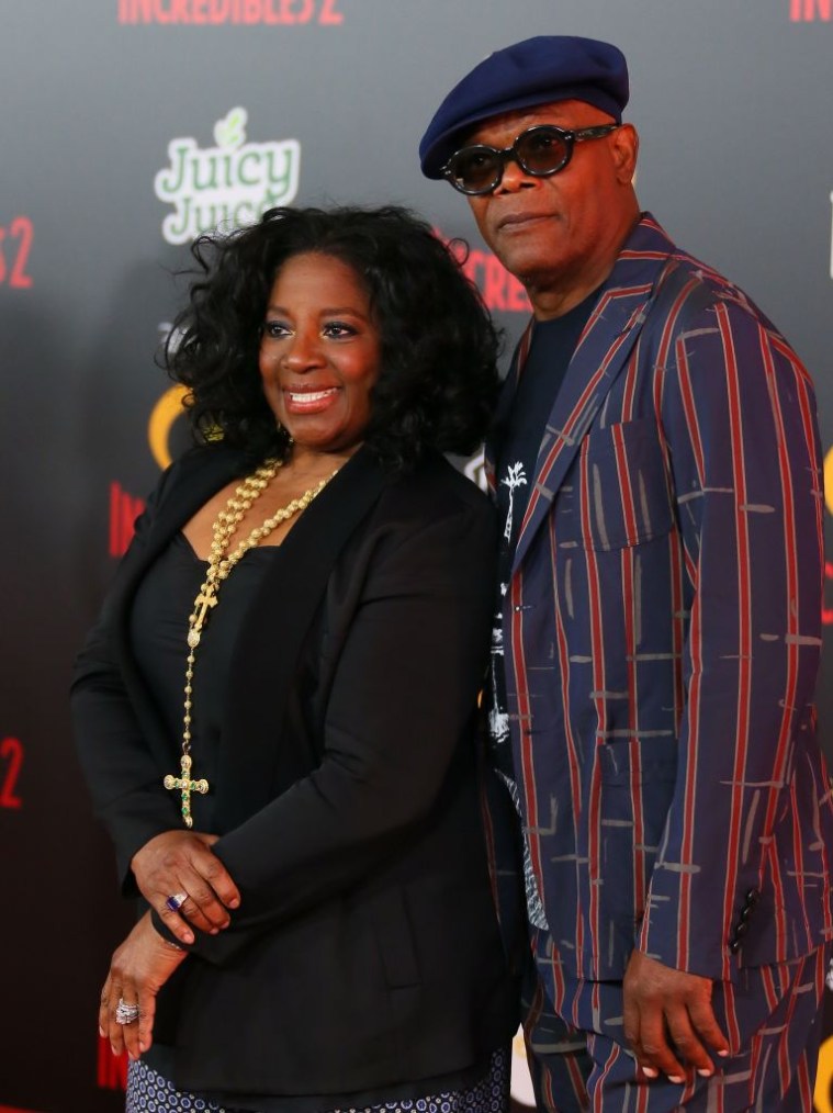 Samuel L. Jackson and LaTanya Richardson