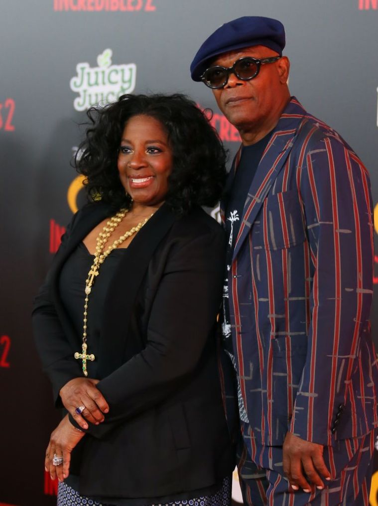 Samuel L. Jackson and LaTanya Richardson