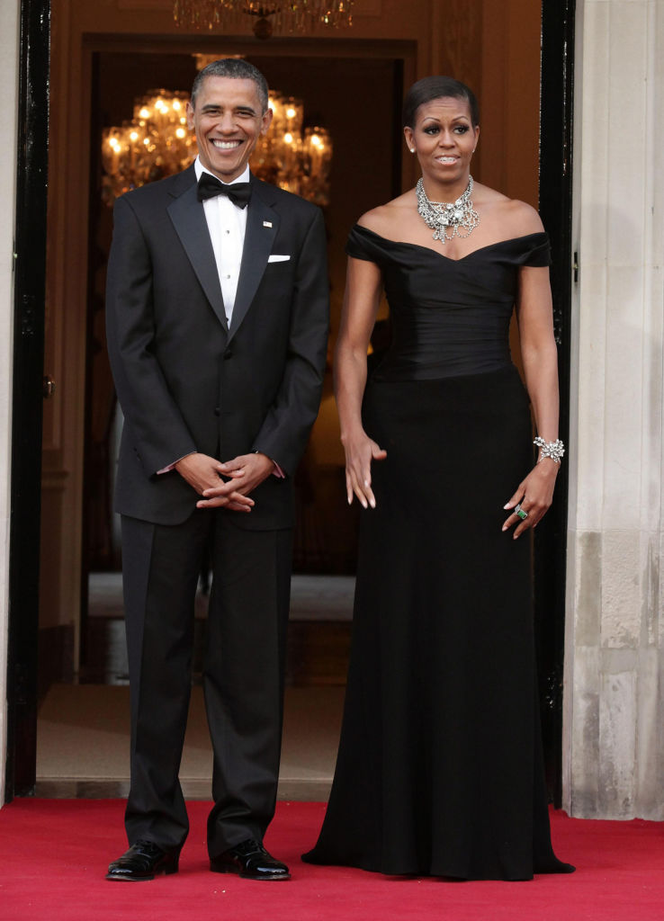 Barack Obama and First Lady Michelle Obama