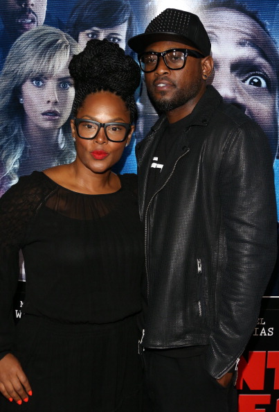 Keisha Epps and Omar Epps