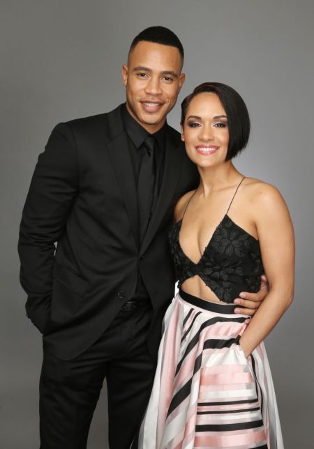 Trai Byers and Grace Gealey