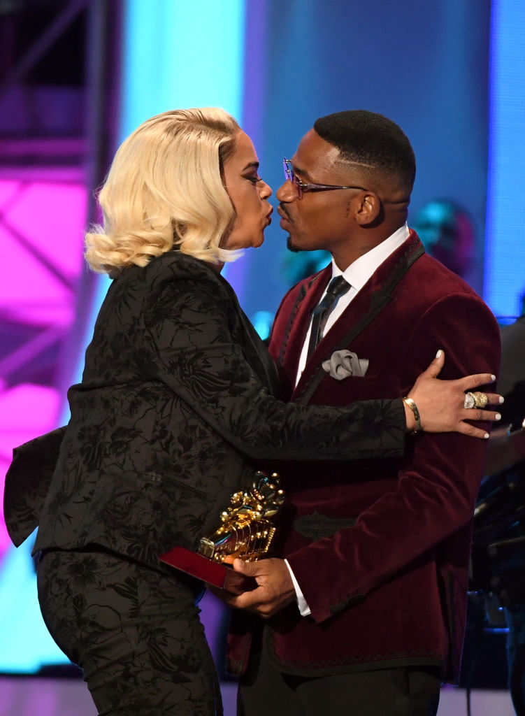 Stevie J and Faith Evans