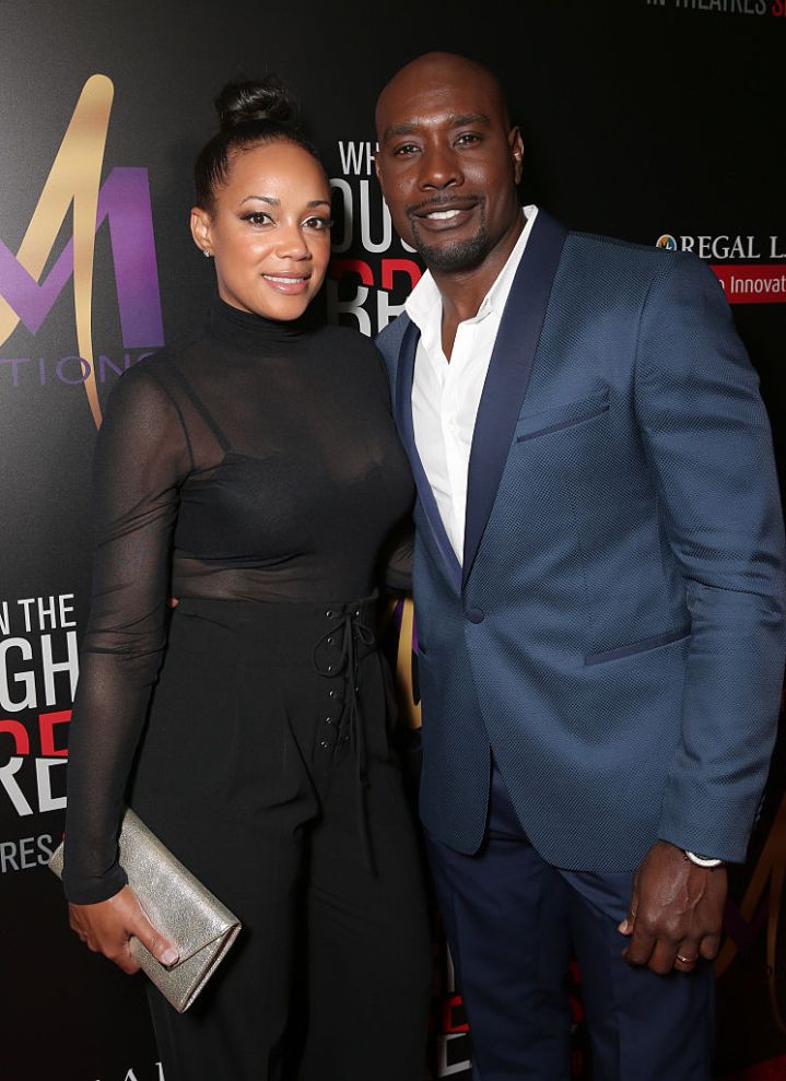 Morris Chestnut and Pam Byse