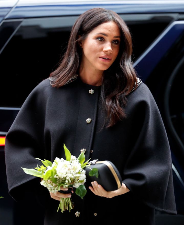 MEGHAN MARKLE HEADS TO SIGN A BOOK OF CONDOLENCE AT THE NEW ZEALAND HOUSE, 2019
