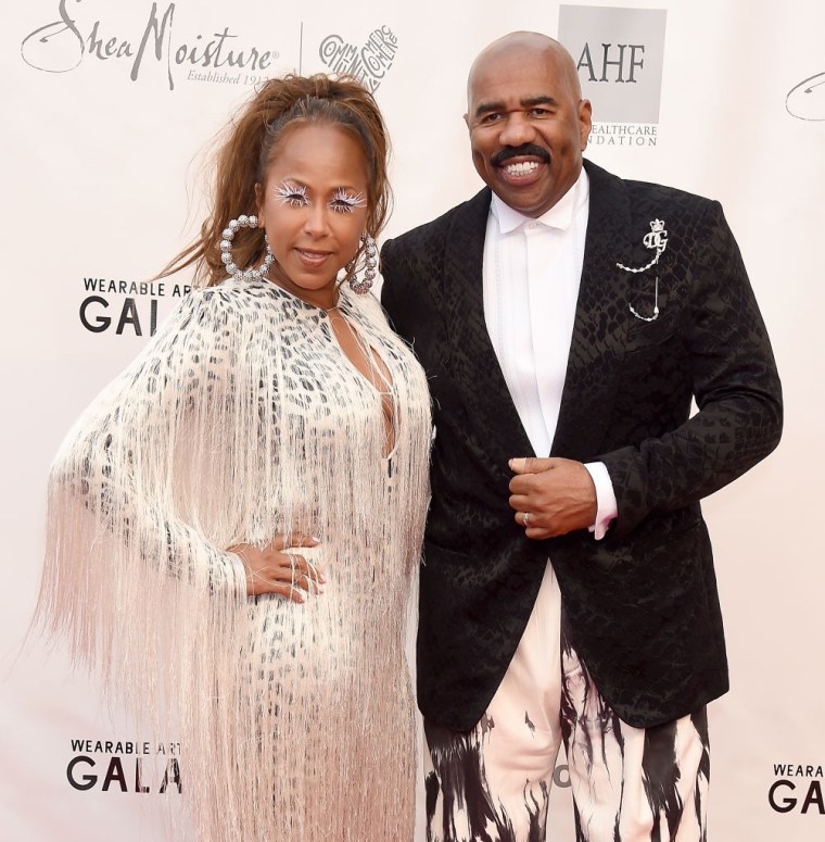 MARJORIE HARVEY AND STEVE HARVEY