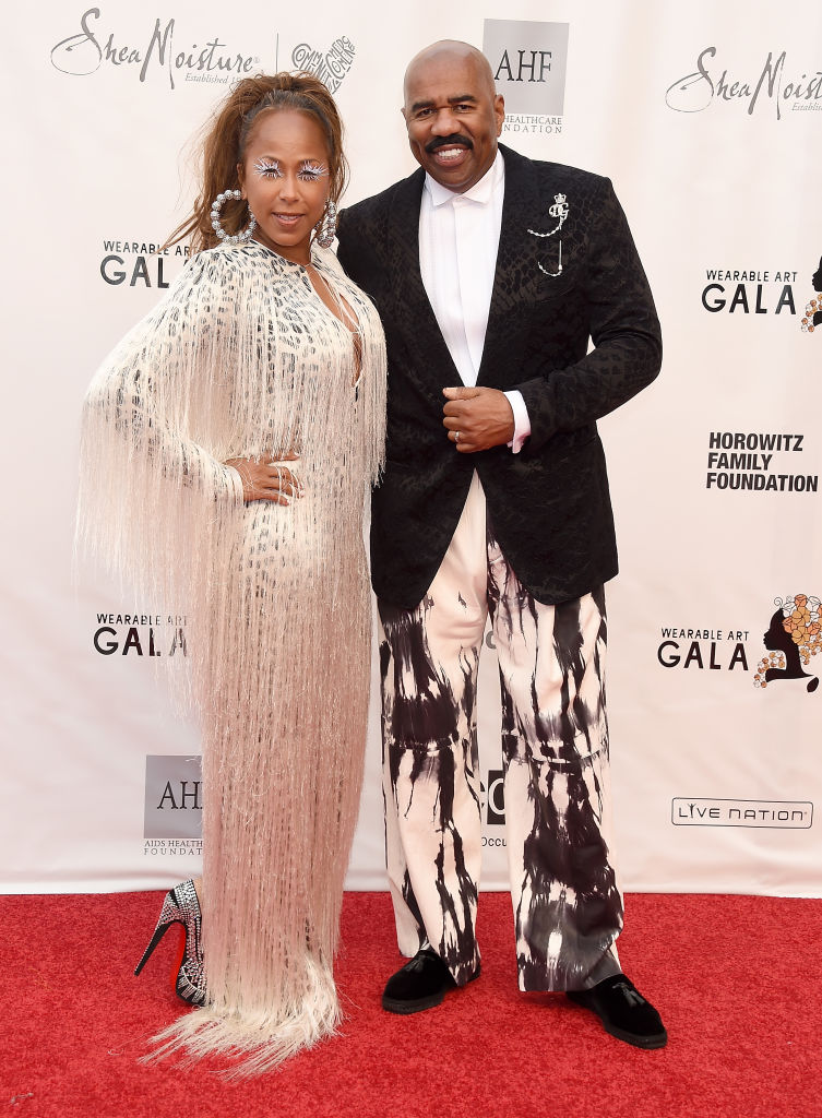 MARJORIE HARVEY AND STEVE HARVEY