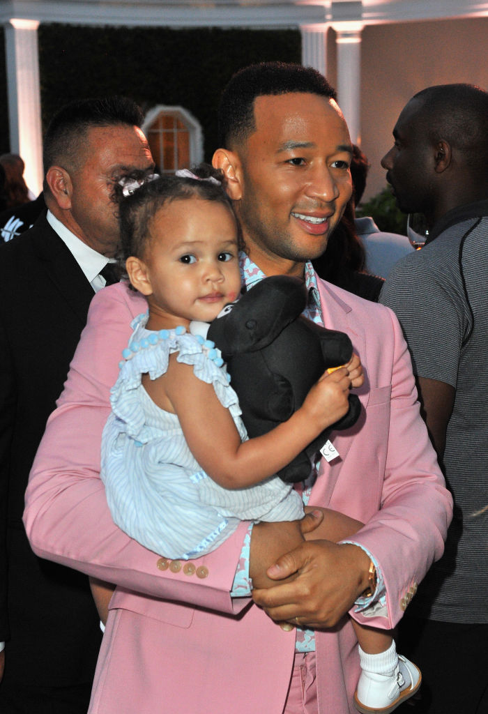 John Legend and Luna