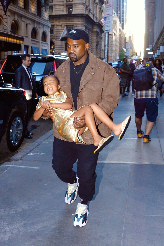 Kanye West and North West