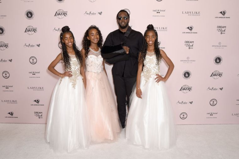 Diddy, D'Lila Star Combs, Chance Combs and Jessie James Combs