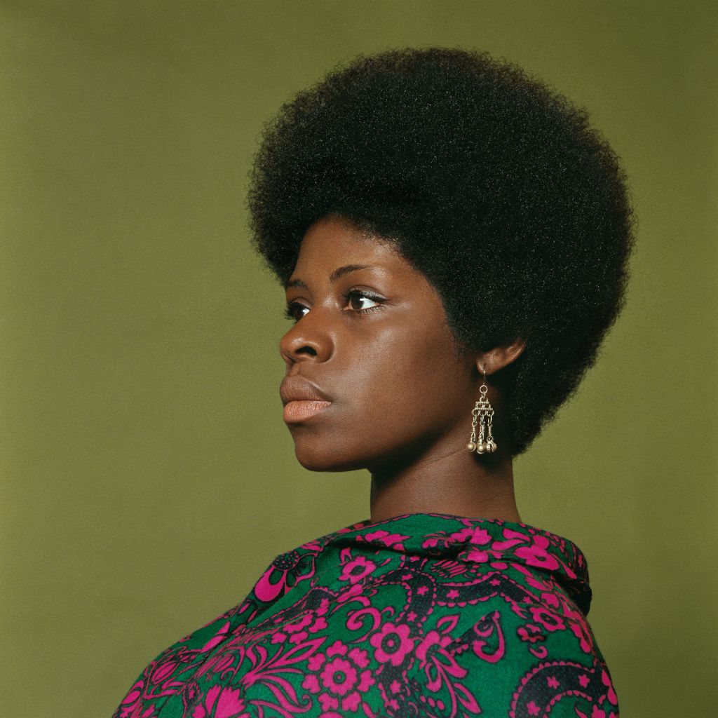 Kwame Brathwaite, Sikolo Brathwaite, African Jazz-Art Society & Studios (AJASS), Harlem, ca. 1968; from Kwame Brathwaite: Black Is Beautiful (Aperture, 2019)