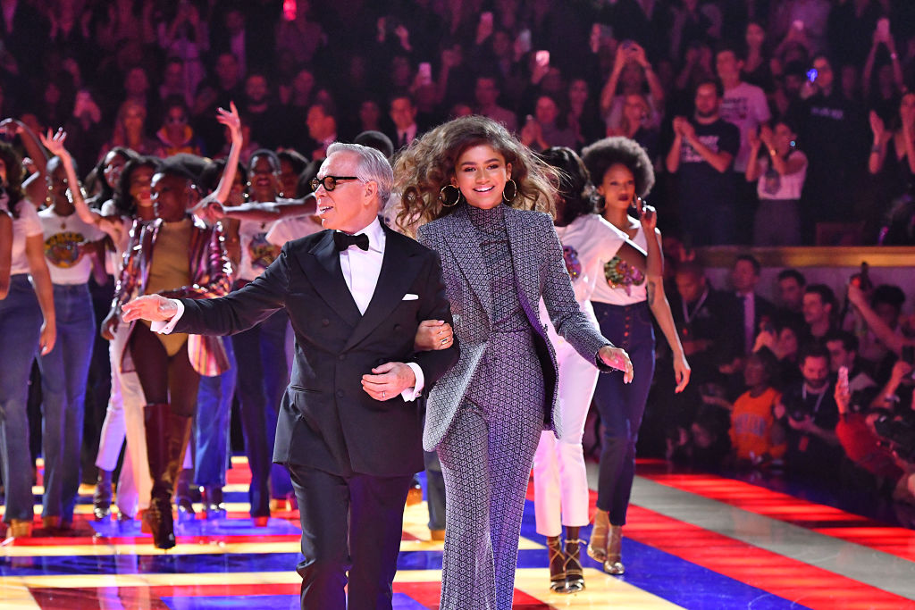 Tommy Hilfiger TOMMYNOW Spring/Summer 2019 : TommyXZendaya Premieres - Runway At The Theatre Des Champs Elysees In Paris