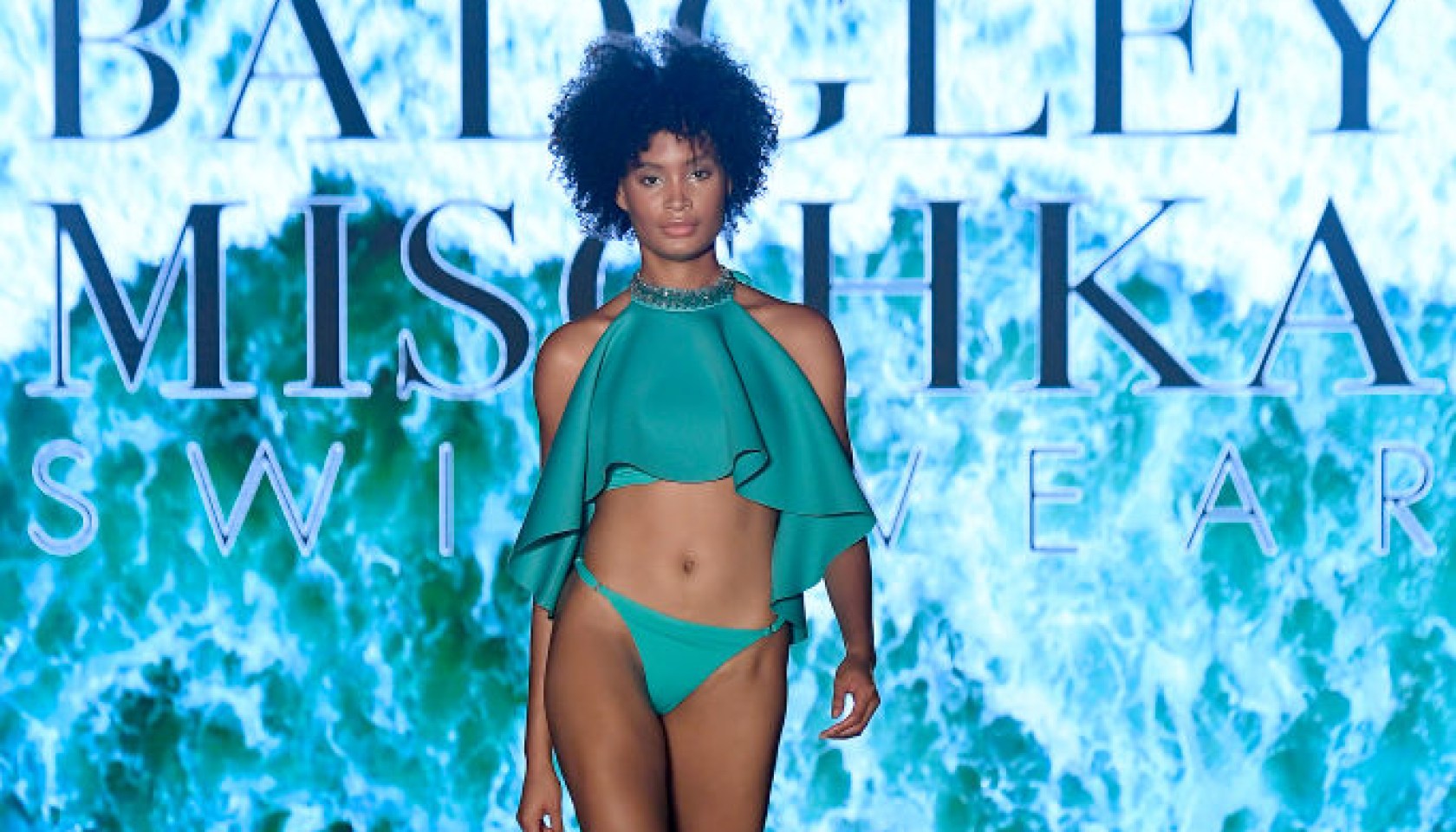 Badgley Mischka Swimwear 2020 Collection Runway Show - Paraiso Miami Beach
