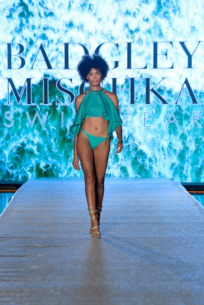 Badgley Mischka Swimwear 2020 Collection Runway Show - Paraiso Miami Beach