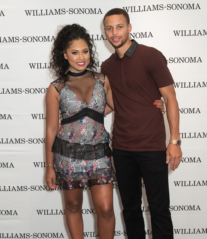 Ayesha Curry and Stephen Curry
