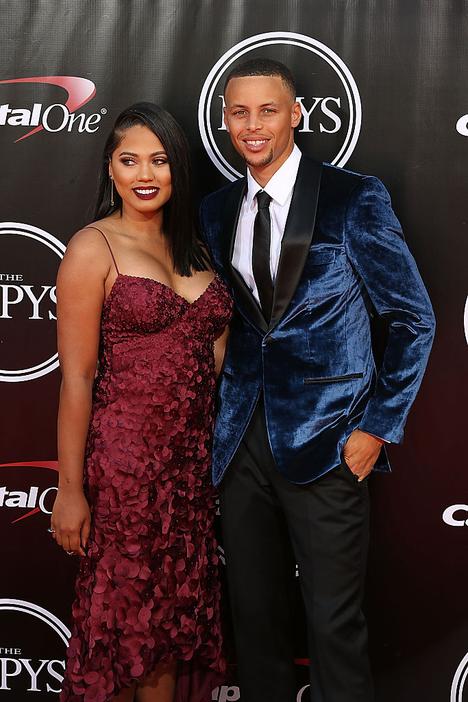 Ayesha Curry and Stephen Curry