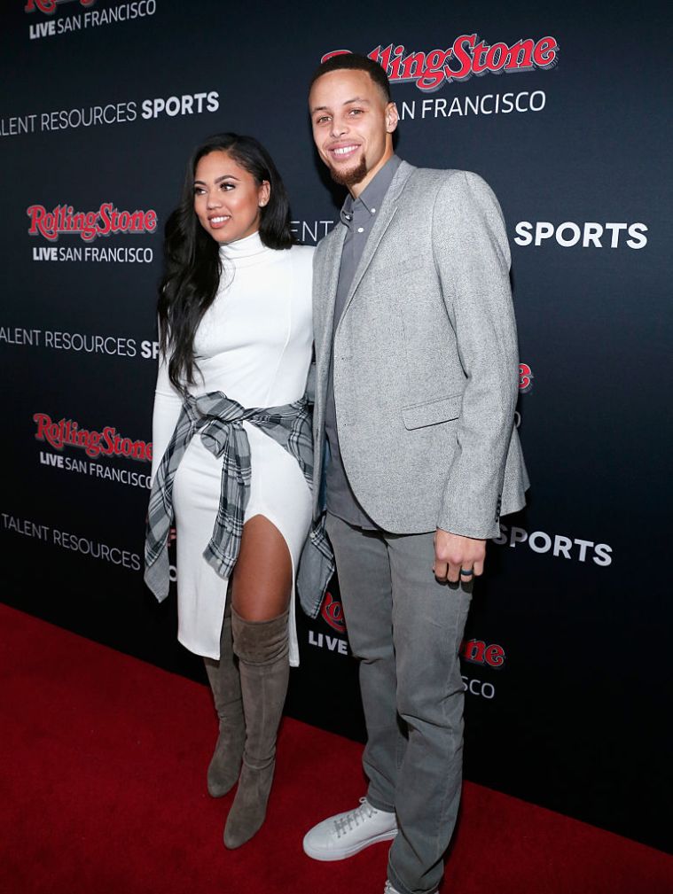Ayesha Curry and Stephen Curry