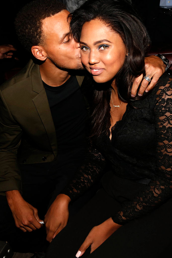 Ayesha Curry and Stephen Curry