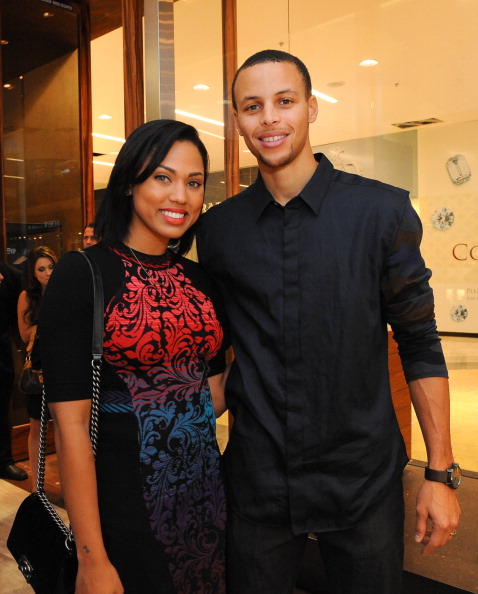 Ayesha Curry and Stephen Curry