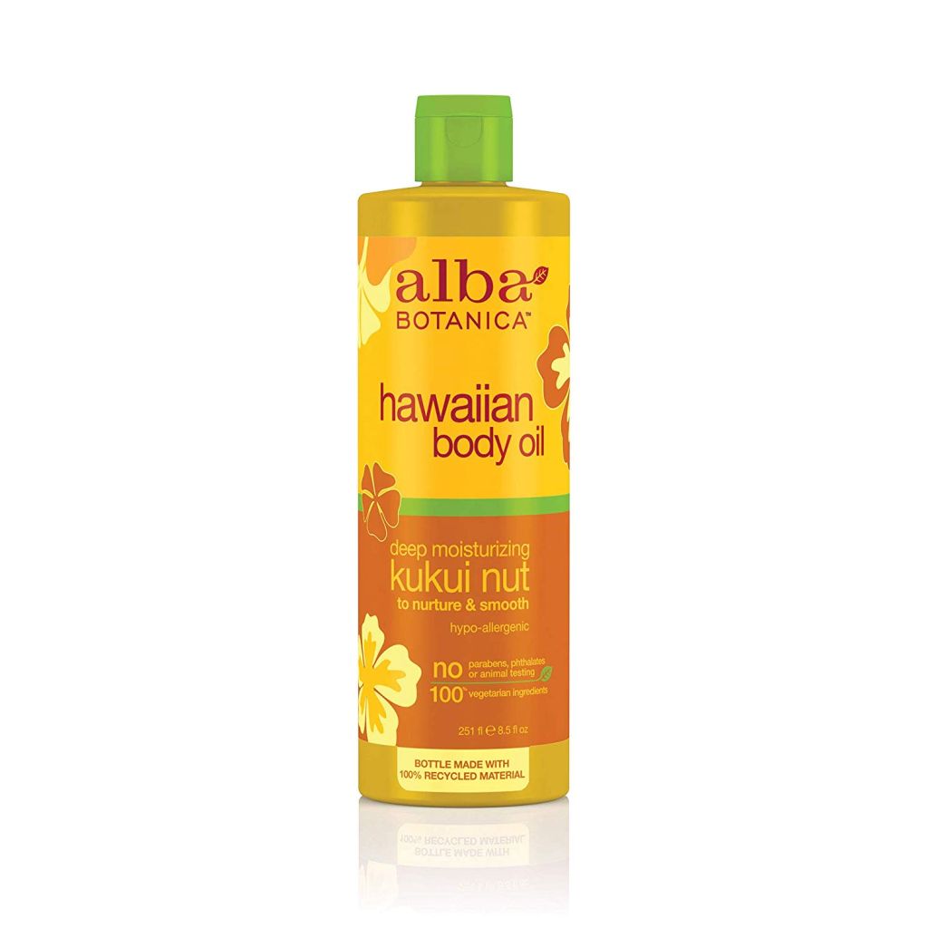 Alba Botanica Deep Moisturizing Kukui Nut Hawaiian Body Oil