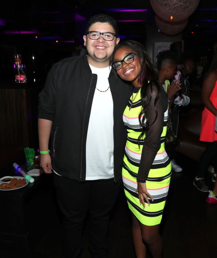 Rico Rodriguez and Marsai Martin