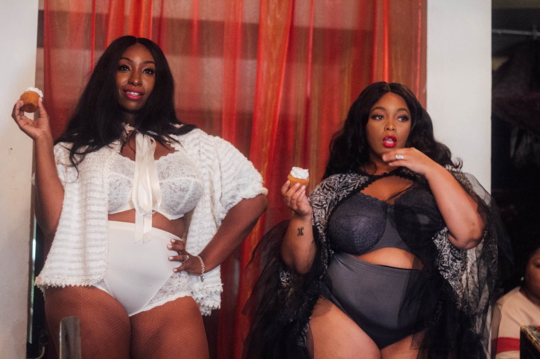 Phylicia Rene and B. Garrett