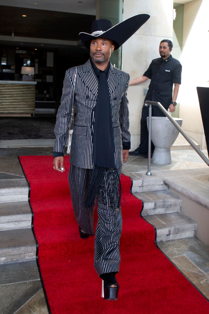 Billy Porter Prepares For The 71st Emmy Awards