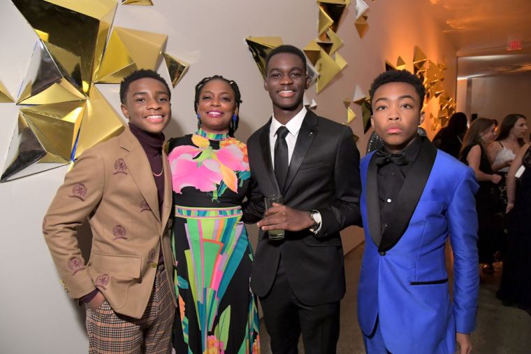 Caleel Harris, Ethan Herisse and Asante Blackk