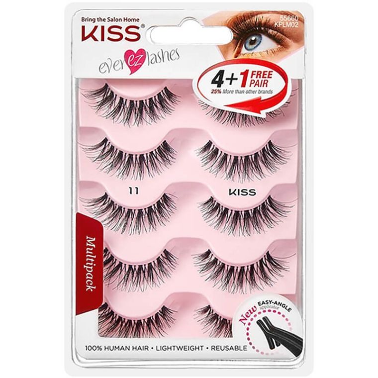 Kiss Ever EZ Lashes #11, Multipack