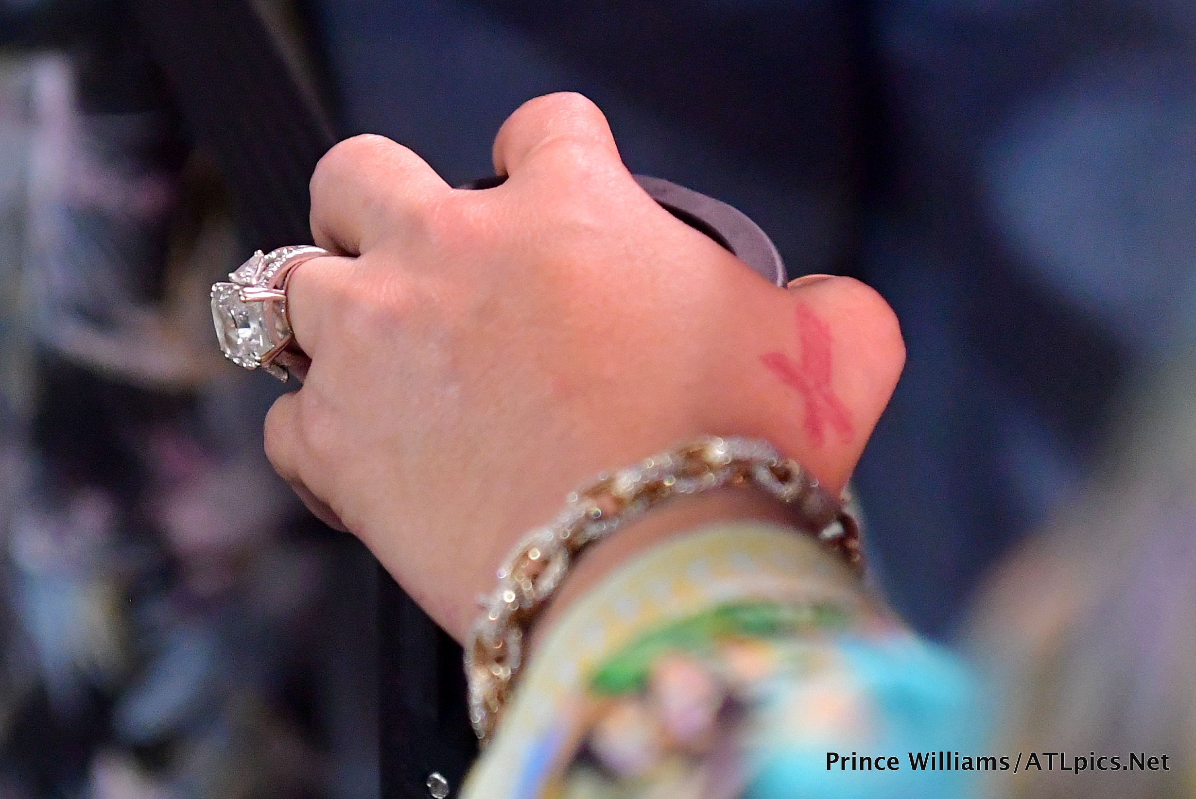 Tiny Harris Wedding Ring