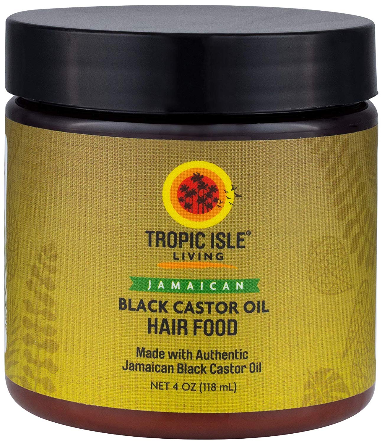 Tropic Isle Living Jamaican Black Castor Oil Hair Food