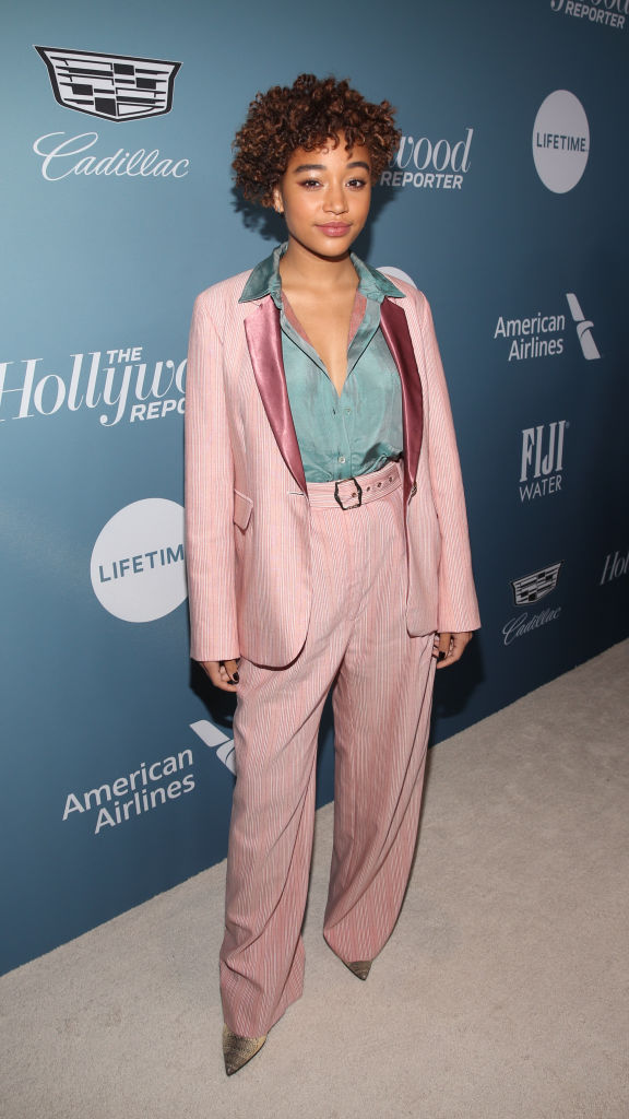 AMANDLA STENBERG AT THE HOLLYWOOD REPORTER'S POWER 100 WOMEN IN ENTERTAINMENT EVENT, 2019