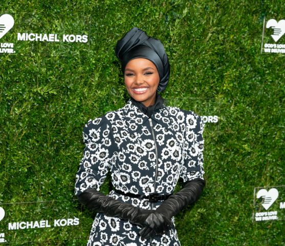 Halima Aden attends the 13th Annual Golden Heart Awards at...