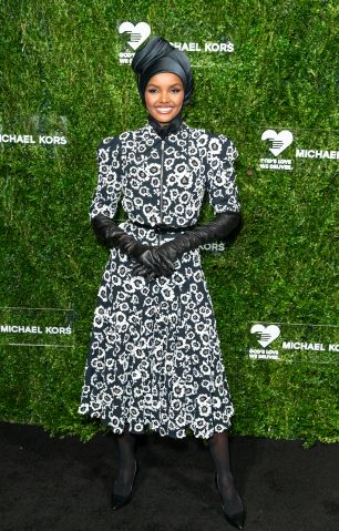 Halima Aden attends the 13th Annual Golden Heart Awards at...