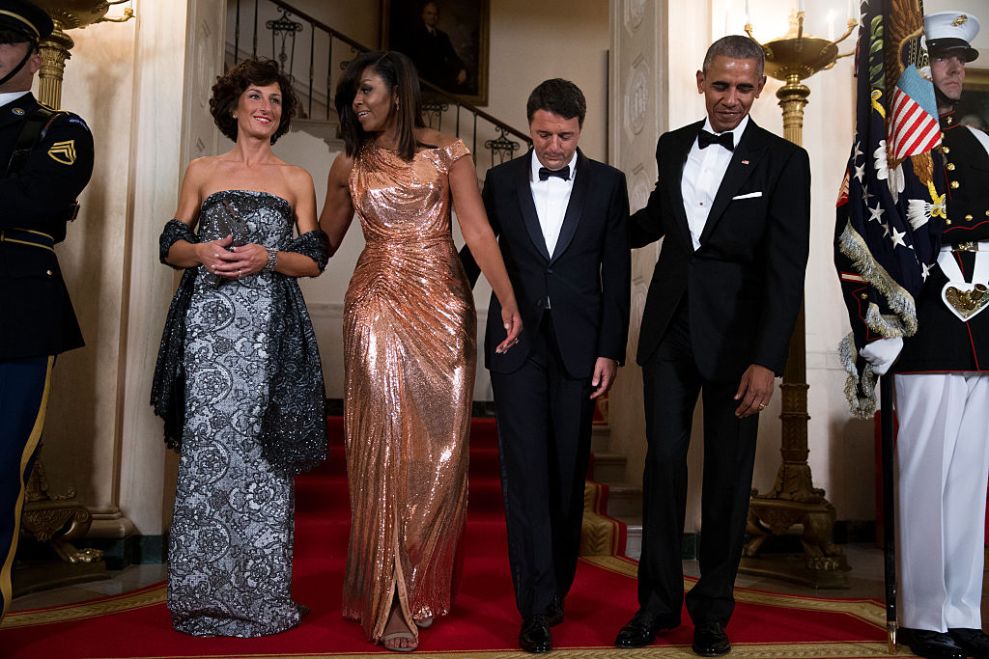 US President Barack Obama hosts Italian Prime Minister Matteo Renzi for official visit and state dinner