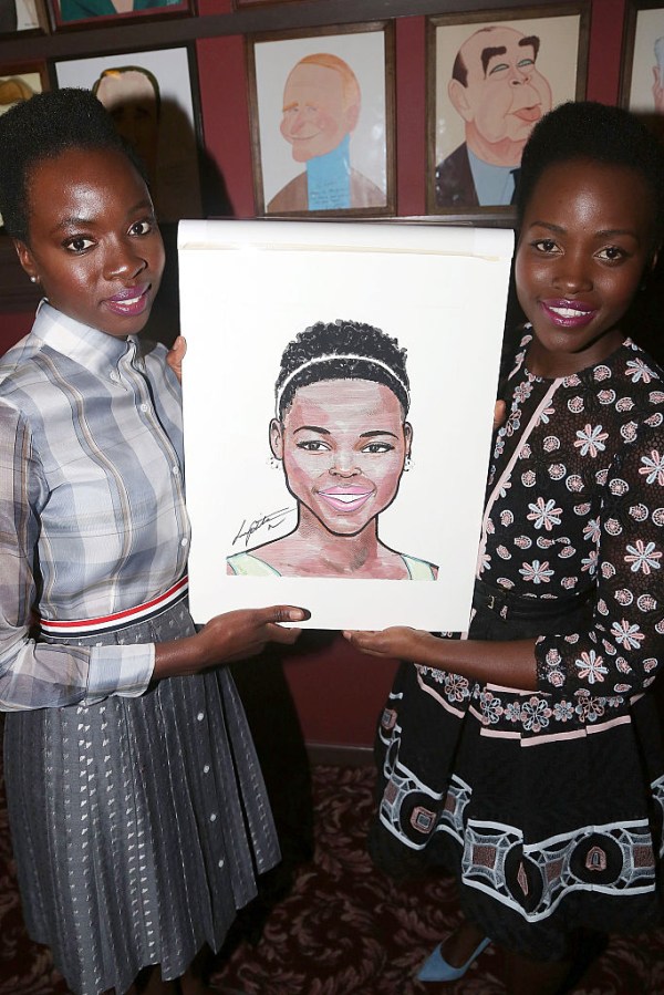 Lupita Nyong'o Caricature Unveiling
