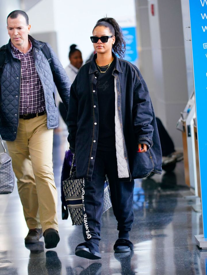 Rihanna JFK Airport, 2018