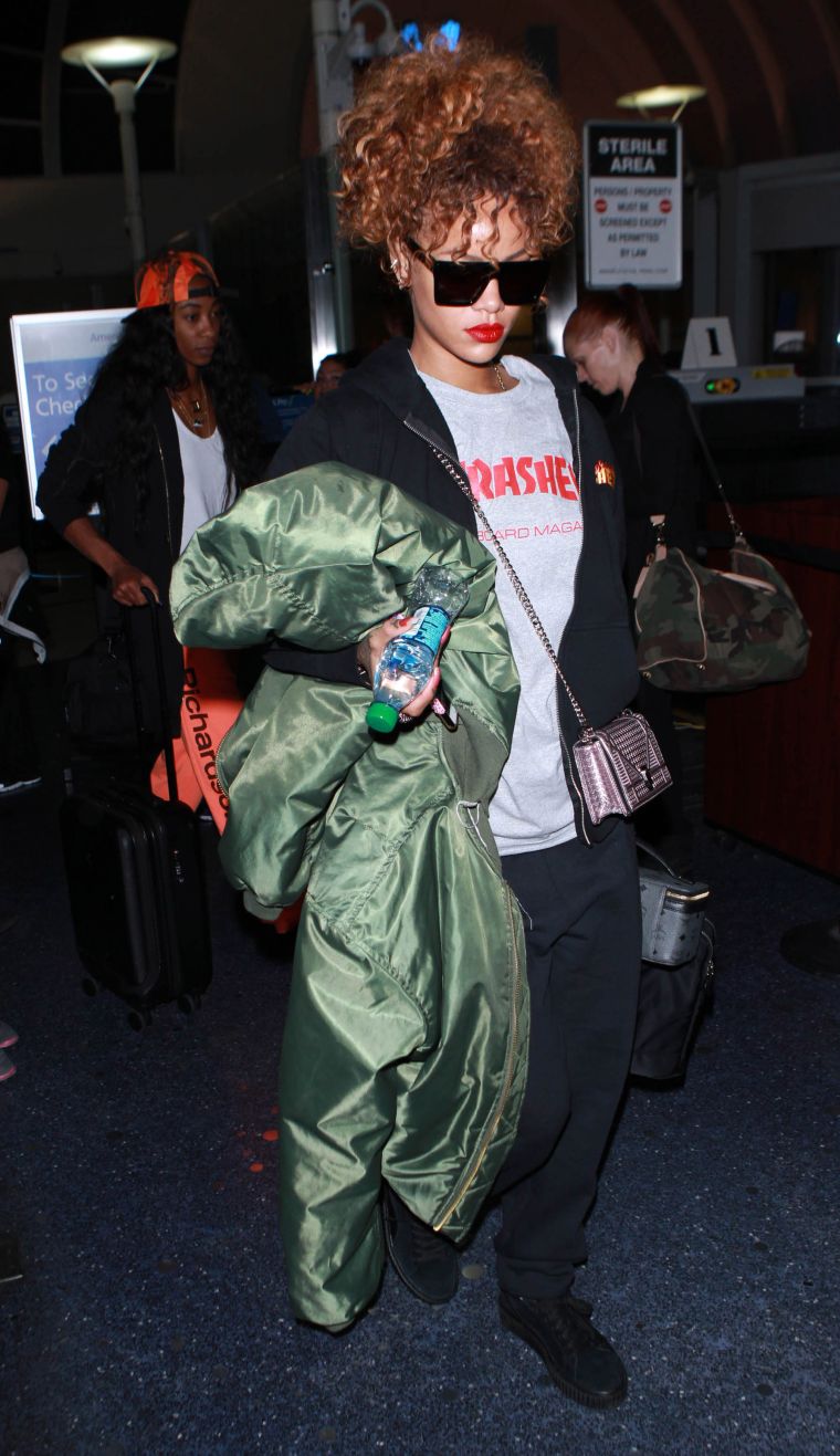 Rihanna, LAX, 2015