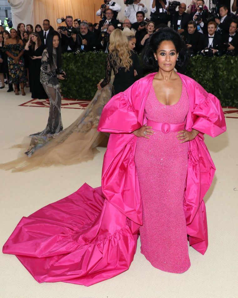 TRACEE ELLIS ROSS AT THE MET GALA, 2018