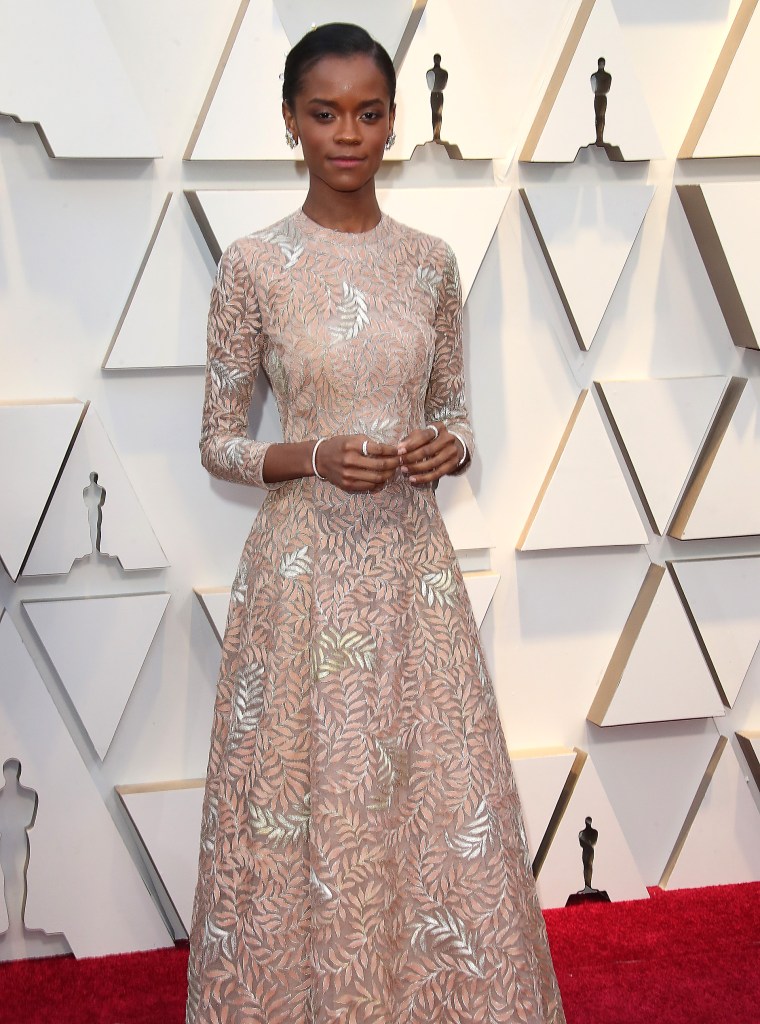 LETITIA WRIGHT AT THE 91ST ANNUAL ACADEMY AWARDS, 2019