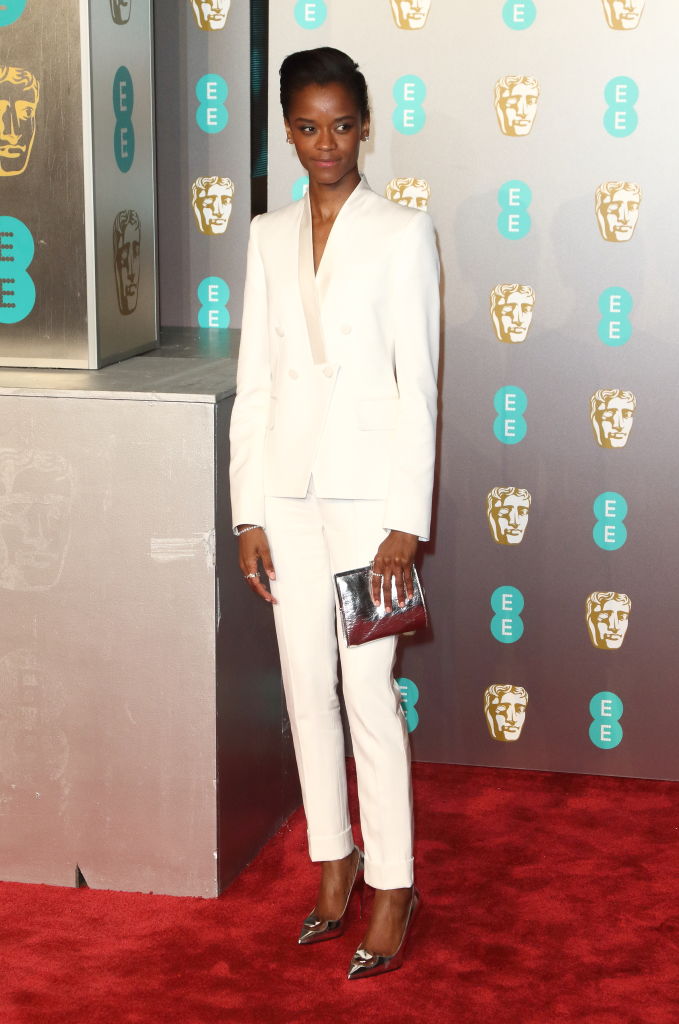 LETITIA WRIGHT AT THE EE BRITISH FILM ACADEMY AWARDS, 2019